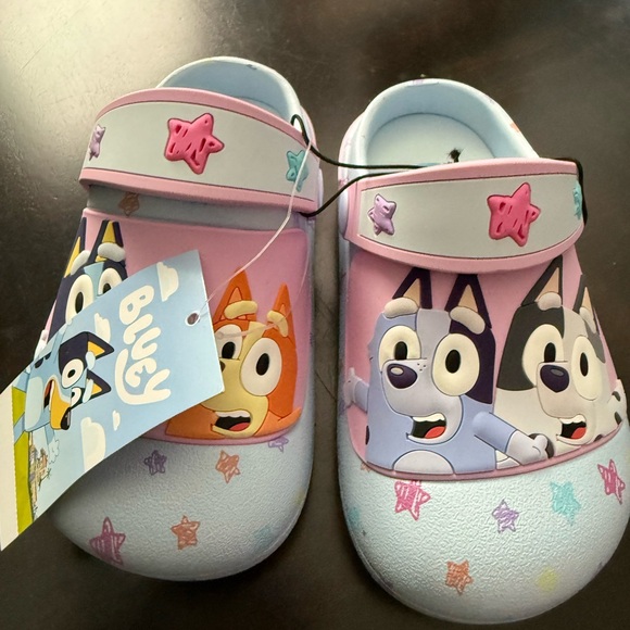 Ground Up Other - Bluey Kids Shoes - Pink and Blue